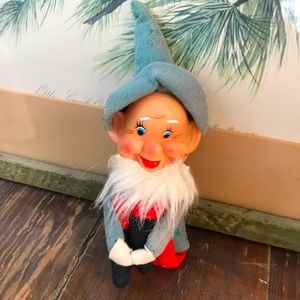 Vintage knee hugger elf gnome Christmas mod mcm Kitschmas kitschy